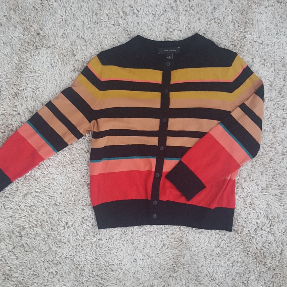 Ann Taylor Striped Sweater